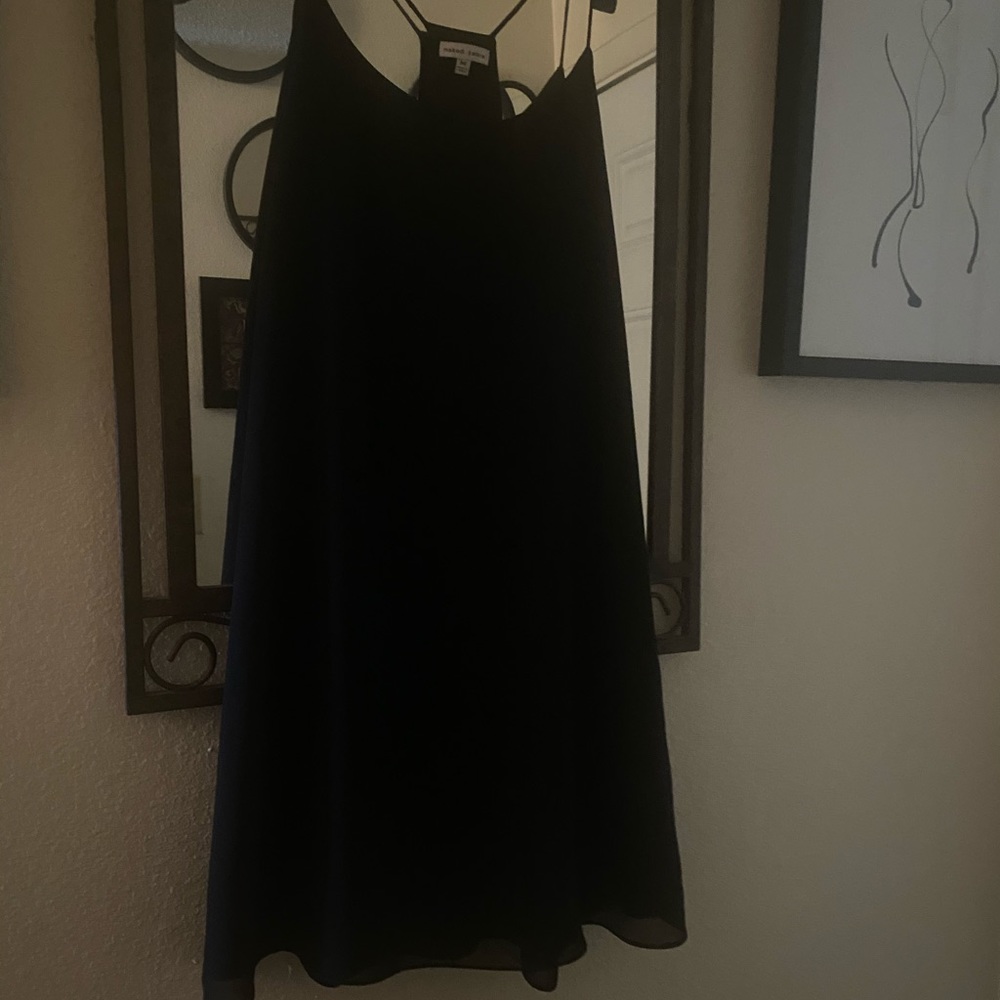 Naked Zebra black dress